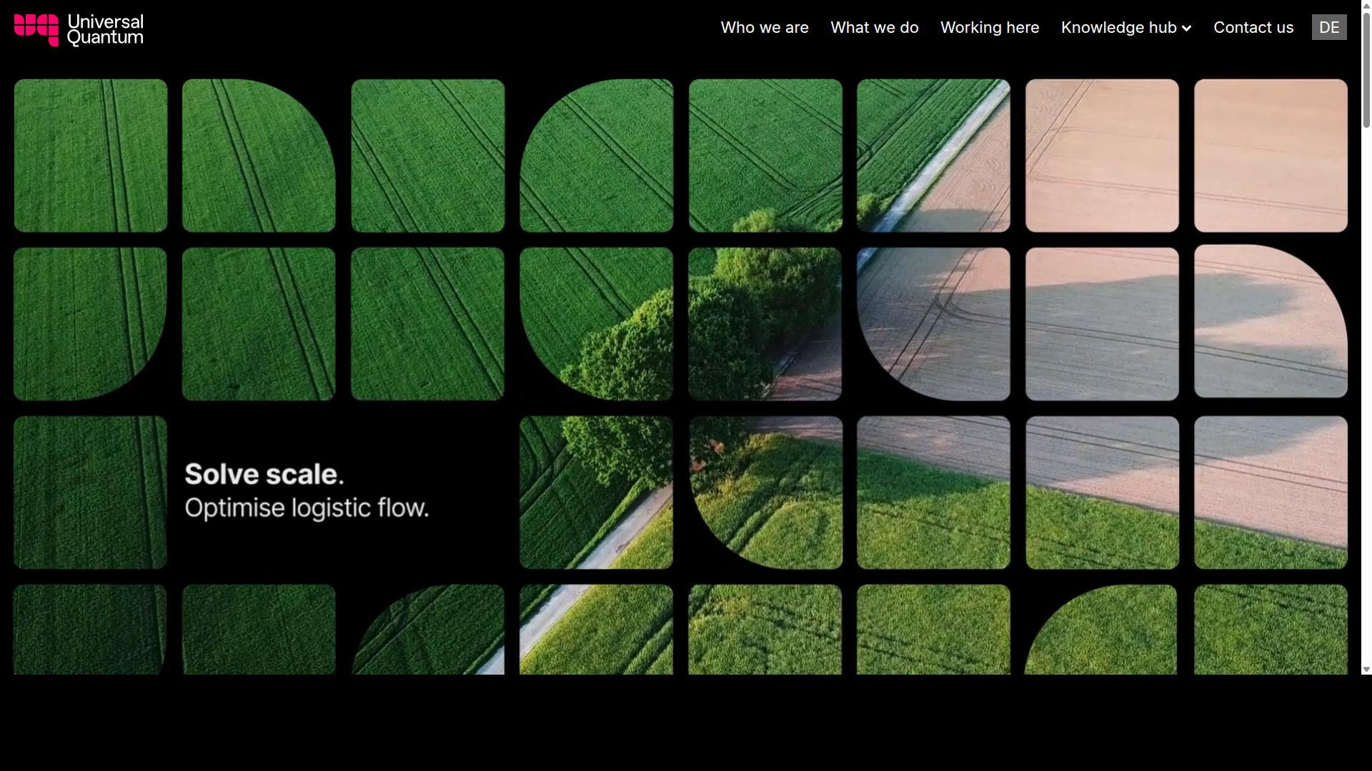 Universal Quantum website